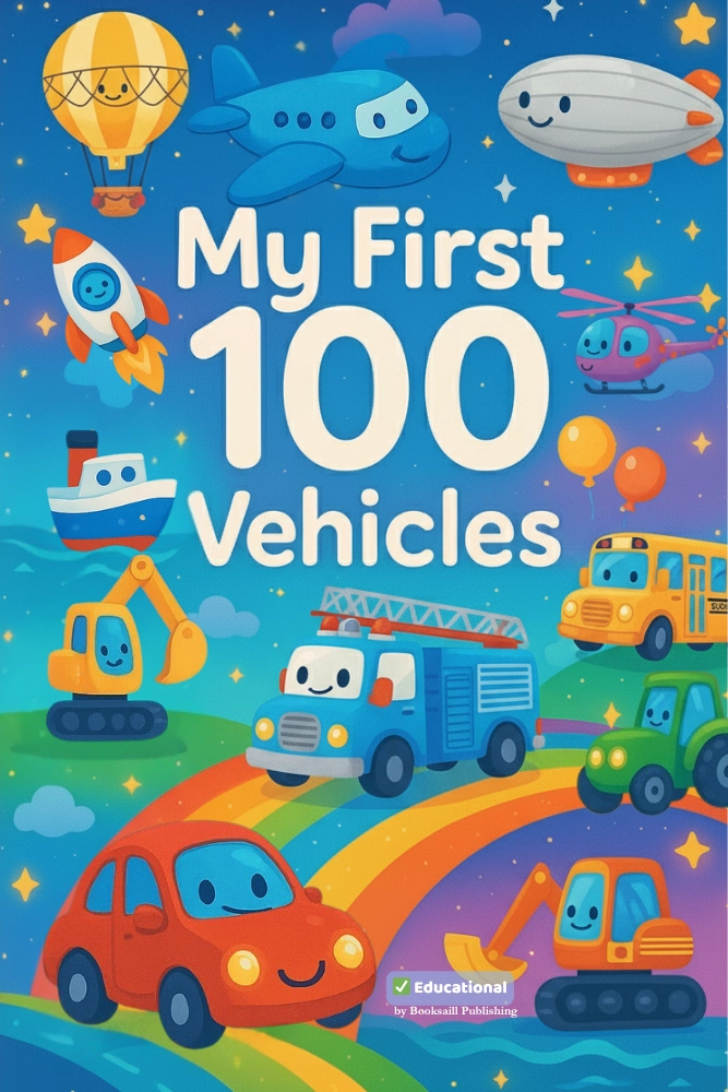 My First 100 Vehicles Activity Book Cover