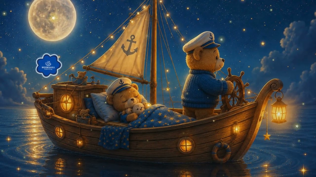 SLEEP TIGHT LITTLE CAPTAIN | Calming Bedtime Music