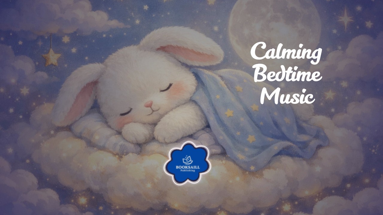 Księżycowy Zajączek na Poduszce z Chmur | Spokojna muzyka na dobranoc
